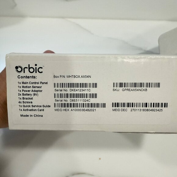 NEW Alarm System by Straight Talk Remote Alert System AX54N White - Picture 9 of 9